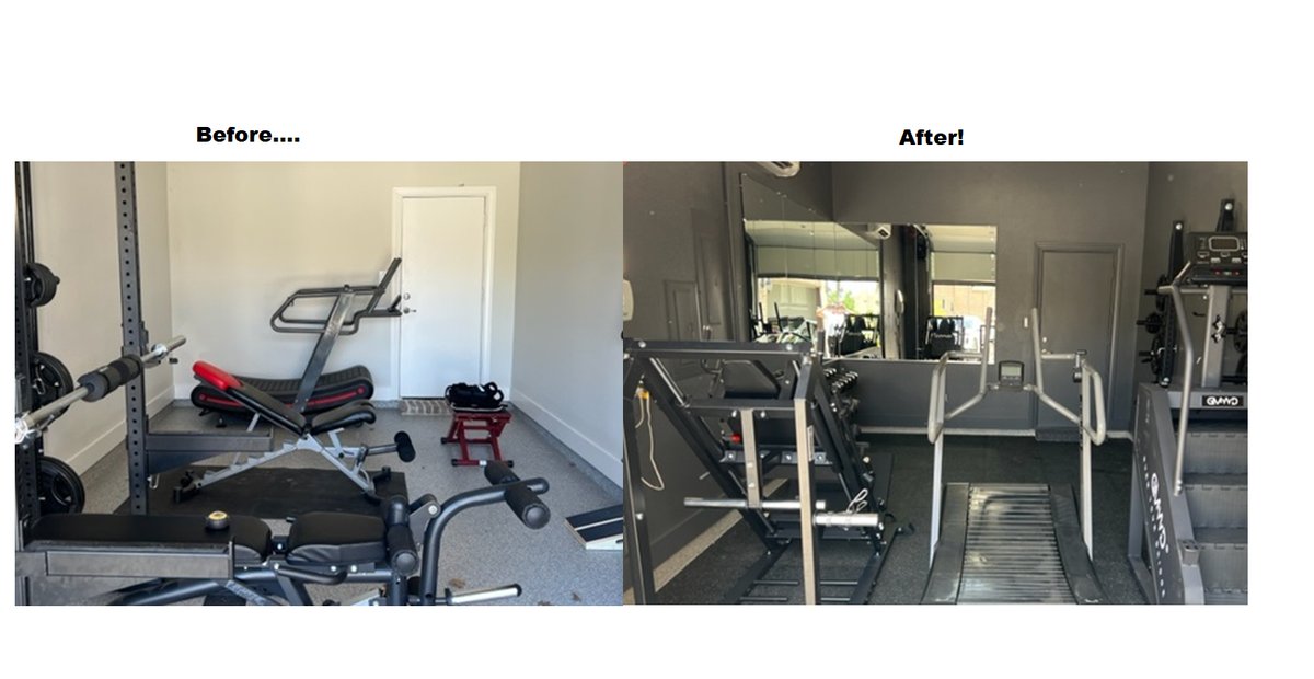 YNOT Fitness before and after gym transformation
